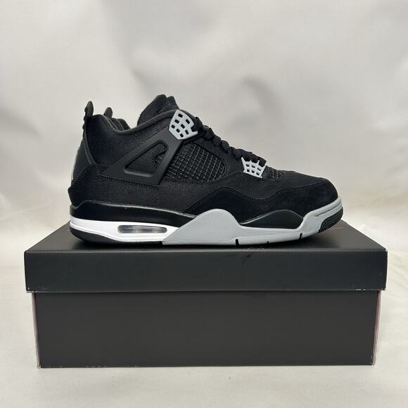 Nike Air Jordan 4 Retro SE “Black Canvas” - Picture 4 of 9